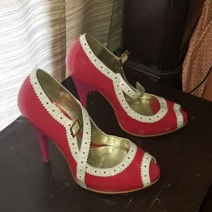 Pink Andrea Heels